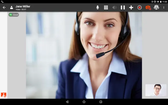 Bria - VoIP SIP Softphone android App screenshot 0