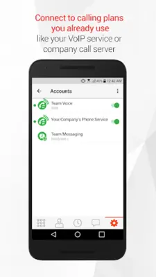 Bria - VoIP SIP Softphone android App screenshot 3